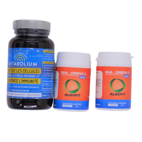 Pack de 2 flacons de DHA et un flacon de Prevoxium
