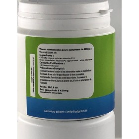Cure Chlorelle FIBRES (NUTRIOSE) 100, Lot de 3 flacons